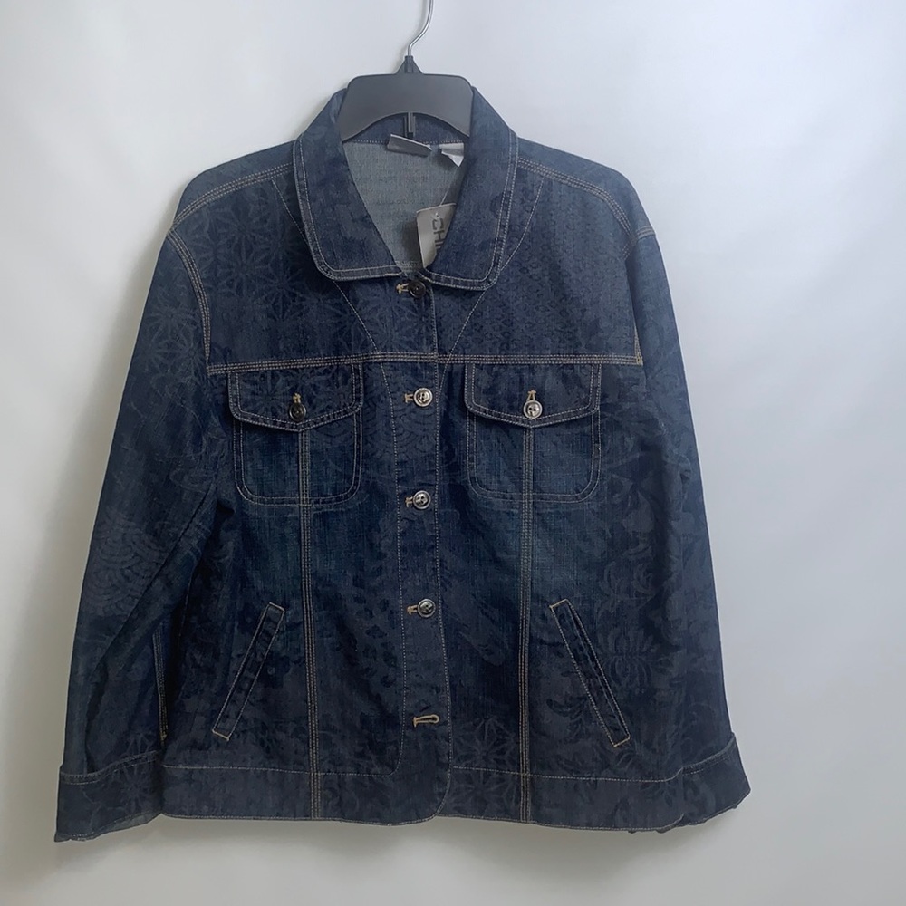 NWT. Sapor Tanya denim indigo jacket size 2